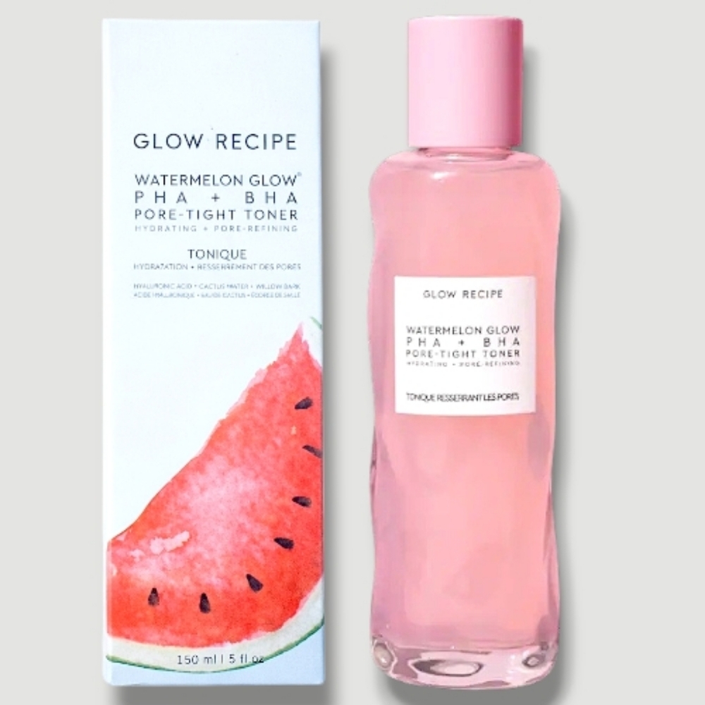 Glow Recipe Watermelon Glow PHA BHA Pore Tight Toner 150ml NIB
